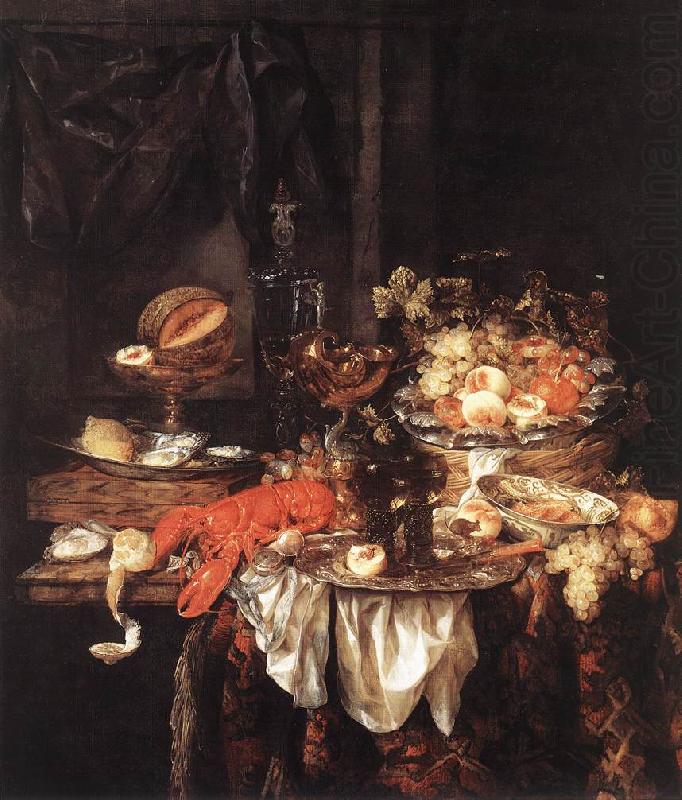 Banquet Still-Life with a Mouse fdg, BEYEREN, Abraham van